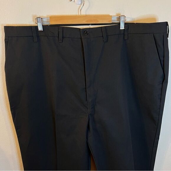 NWT Red Kap PTI0 Men's Red-E-Prest Work Pants Navy UNHEMMED size 46x36 - Picture 2 of 9